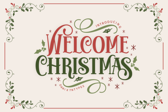 Bring Holiday Cheer to Your Designs with Welcome Christmas
