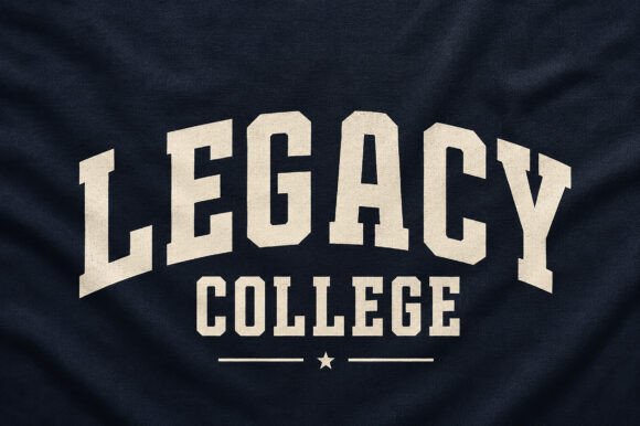 Legacy College: A Typeface with Championship Character