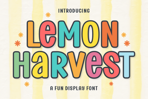 The Charming Appeal of the Lemon Harvest Font